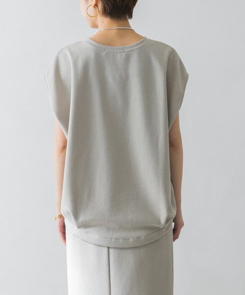 URBAN RESEARCH（アーバンリサーチ）の「ブークレライトリバートップス（Tシャツ/カットソー・レディース・グレー系その他/アイボリー・FREE）」の16枚目の写真