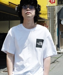 【 海外流通モデル 】 THE NORTH FACE / ザ・ノース・フェイス ボックスロゴプリント 半袖Tシャツ S/S FINE TEE