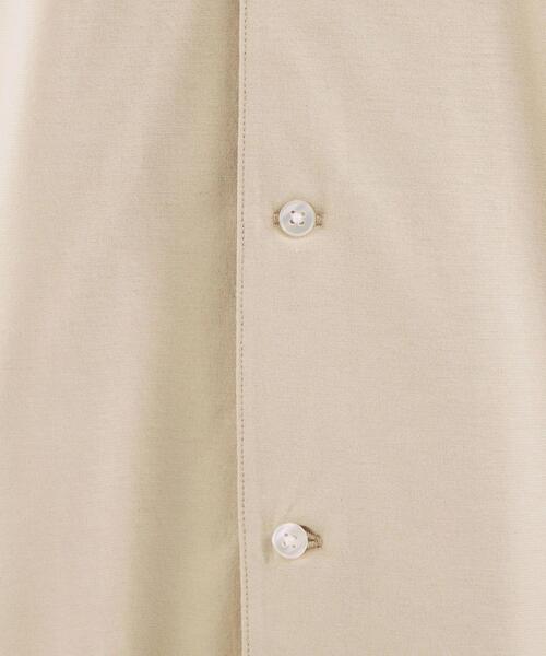 green label relaxing(グリーンレーベルリラクシング)の「<green label relaxing> ハイツイスト ジャージー カット シャツ(シャツ/ブラウス・メンズ・ブラック/ベージュ/マスタード/ワインレッド/ケリー・S/M/L/XL)」の9枚目の写真