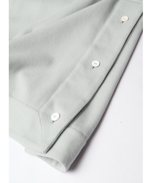 Dulcamara（ドゥルカマラ）の「ビーバーフレームヘムロングCT -BEAVER-（モッズコート・メンズ・ネイビー/ブラウン/ブルー系その他・1/0）」の14枚目の写真