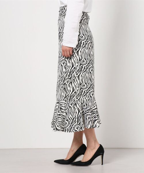 WEGO（ウィゴー）の「WEGO/マーメイドロングスカート（スカート・レディース・その他1/アニマル/ホワイト/ブラック・FREE）」の19枚目の写真