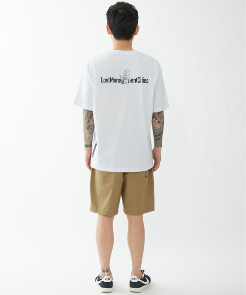 LMCの「【LMC】CANDLE BEAR TEE / エルエムシー キャンドル ベアー グラフィック Tシャツ（Tシャツ/カットソー・メンズ・ブラウン/ネイビー/ホワイト・MEDIUM/X-LARGE/LARGE/SMALL）」の9枚目の写真