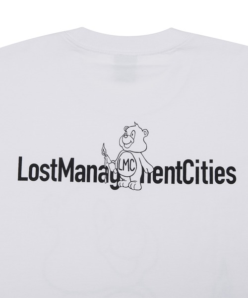 LMCの「【LMC】CANDLE BEAR TEE / エルエムシー キャンドル ベアー グラフィック Tシャツ（Tシャツ/カットソー・メンズ・ブラウン/ネイビー/ホワイト・MEDIUM/X-LARGE/LARGE/SMALL）」の13枚目の写真