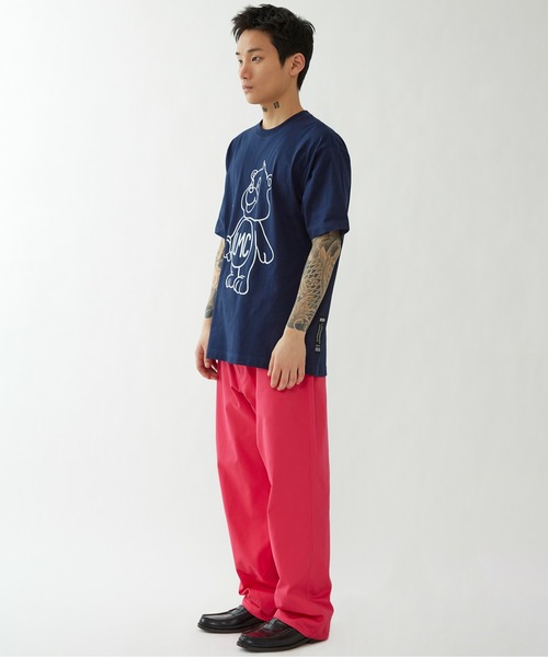 LMCの「【LMC】CANDLE BEAR TEE / エルエムシー キャンドル ベアー グラフィック Tシャツ（Tシャツ/カットソー・メンズ・ブラウン/ネイビー/ホワイト・MEDIUM/X-LARGE/LARGE/SMALL）」の18枚目の写真