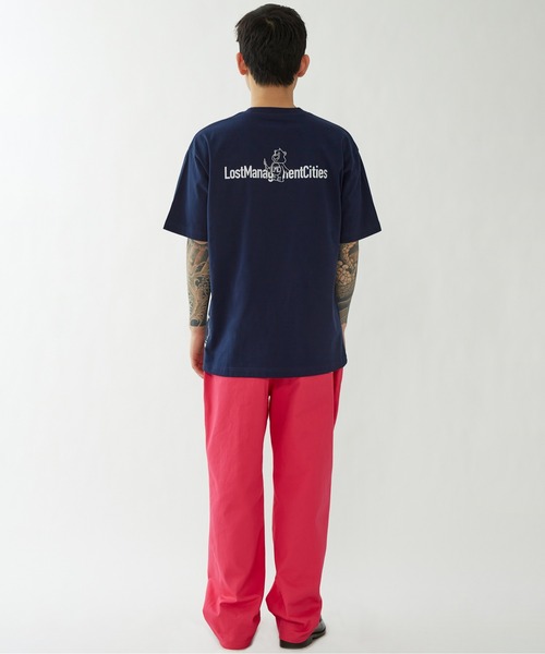 LMCの「【LMC】CANDLE BEAR TEE / エルエムシー キャンドル ベアー グラフィック Tシャツ（Tシャツ/カットソー・メンズ・ブラウン/ネイビー/ホワイト・MEDIUM/X-LARGE/LARGE/SMALL）」の19枚目の写真