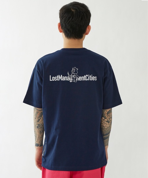 LMCの「【LMC】CANDLE BEAR TEE / エルエムシー キャンドル ベアー グラフィック Tシャツ（Tシャツ/カットソー・メンズ・ブラウン/ネイビー/ホワイト・MEDIUM/X-LARGE/LARGE/SMALL）」の16枚目の写真