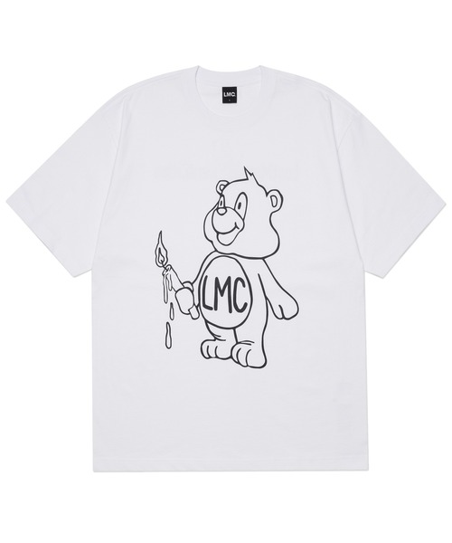 LMCの「【LMC】CANDLE BEAR TEE / エルエムシー キャンドル ベアー グラフィック Tシャツ（Tシャツ/カットソー・メンズ・ブラウン/ネイビー/ホワイト・MEDIUM/X-LARGE/LARGE/SMALL）」の10枚目の写真