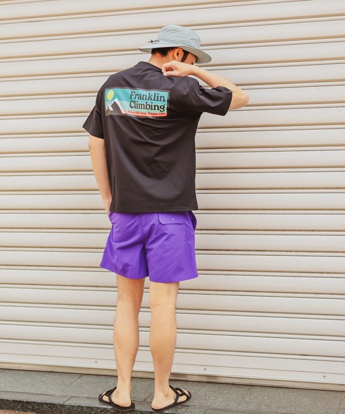 Franklin Climbing（フランクリンクライミング）の「【Franklin Climbing】ロゴTEE（Tシャツ/カットソー・メンズ・ベージュ/ホワイト/オレンジ/ブラック/ブルー系その他・MEDIUM/X-LARGE/X-SMALL/SMALL/LARGE）」の18枚目の写真