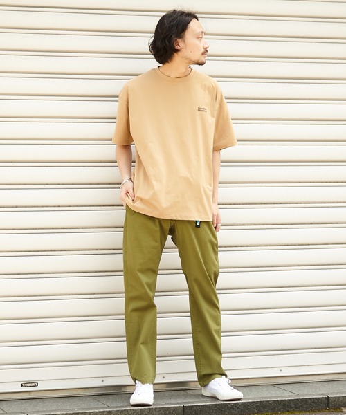 Franklin Climbing（フランクリンクライミング）の「【Franklin Climbing】ロゴTEE（Tシャツ/カットソー・メンズ・ベージュ/ホワイト/オレンジ/ブラック/ブルー系その他・MEDIUM/X-LARGE/X-SMALL/SMALL/LARGE）」の8枚目の写真