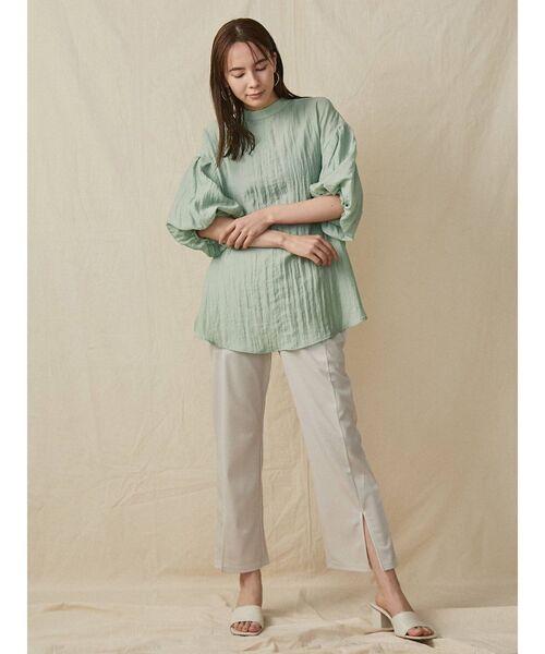 COTORICA(コトリカ)の「袖ボリューム2WAYブラウス(シャツ/ブラウス・レディース・ブラック/オフホワイト/ライトグリーン・FREE)」の21枚目の写真