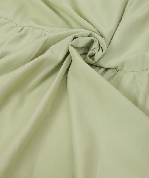 fifth calin（フィフスカラン）の「パステルカラーVネックティアードワンピース（ワンピース・レディース・イエロー/オレンジ/グリーン・MEDIUM）」の11枚目の写真