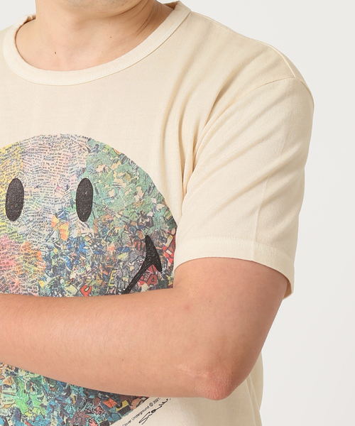 Cloveru(クローバル)の「【CLOVERU/クローバル】SMILE Tシャツ(Tシャツ/カットソー・メンズ・ナチュラル・X-LARGE/XX-LARGE)」の11枚目の写真