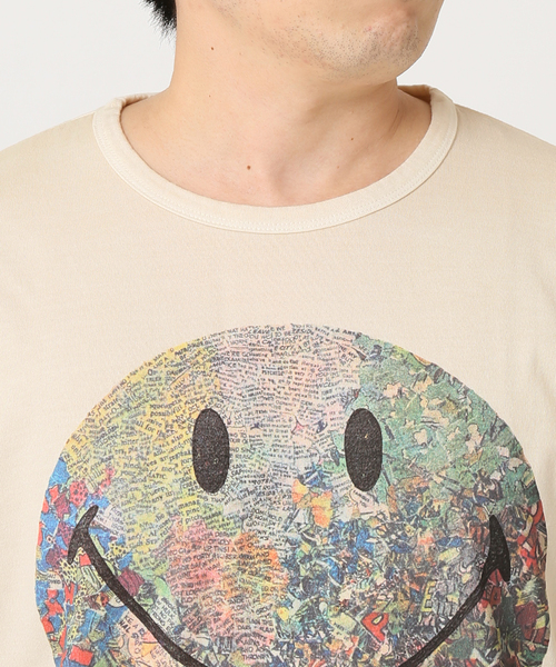 Cloveru(クローバル)の「【CLOVERU/クローバル】SMILE Tシャツ(Tシャツ/カットソー・メンズ・ナチュラル・X-LARGE/XX-LARGE)」の14枚目の写真