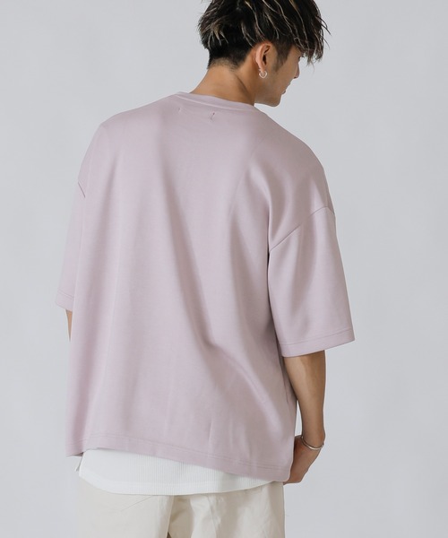 ADMIX/ATELIER SAB MEN（アドミックスアトリエサブメン）の「ハイテンション サマーポンチ オーバーサイズ 半袖 Tシャツ（Tシャツ/カットソー・メンズ・ホワイト/ライトブルー/ライトベージュ/ブルー/マスタード/ライトパープル・48/50）」の15枚目の写真