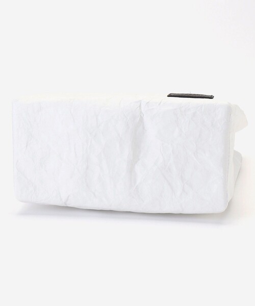 F-LAGSTUF-F（フラグスタフ）の「F-LAGSTUF-F/フラグスタフ/フラッグスタッフ TYVEC LUNCH BAG/タイベック ランチバック（ショルダーバッグ・メンズ・ホワイト・ﾌﾘ-）」の4枚目の写真