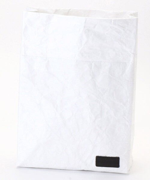 F-LAGSTUF-F（フラグスタフ）の「F-LAGSTUF-F/フラグスタフ/フラッグスタッフ TYVEC LUNCH BAG/タイベック ランチバック（ショルダーバッグ・メンズ・ホワイト・ﾌﾘ-）」の5枚目の写真
