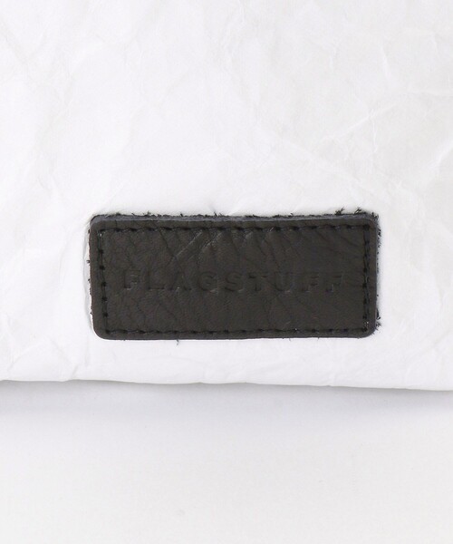 F-LAGSTUF-F（フラグスタフ）の「F-LAGSTUF-F/フラグスタフ/フラッグスタッフ TYVEC LUNCH BAG/タイベック ランチバック（ショルダーバッグ・メンズ・ホワイト・ﾌﾘ-）」の7枚目の写真