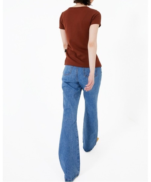 ESC STUDIO（イーエスシースタジオ）の「【ESC STUDIO】Line boots cut denim pants（デニムパンツ・メンズ・ブラック/ブルー・01/02）」の19枚目の写真