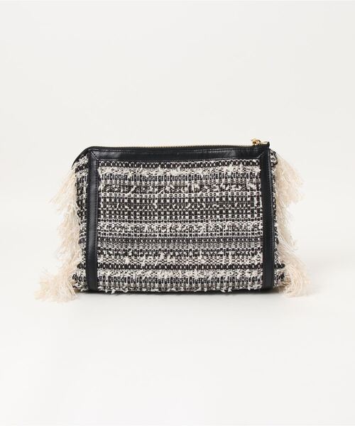 ADAM ET ROPE'（アダムエロペ）の「MARY  N O D（クラッチバッグ・レディース・ブラック系その他・M）」の4枚目の写真