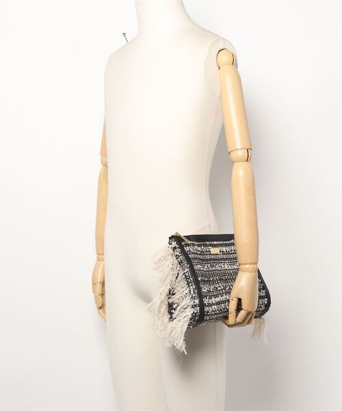 ADAM ET ROPE'（アダムエロペ）の「MARY  N O D（クラッチバッグ・レディース・ブラック系その他・M）」の3枚目の写真