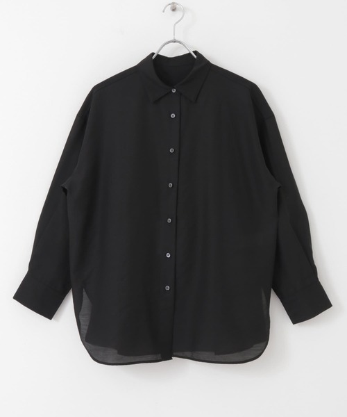 URBAN RESEARCH（アーバンリサーチ）の「シアールーズシャツ（Tシャツ/カットソー・レディース・ブラック/ベージュ/ミント・FREE）」の10枚目の写真