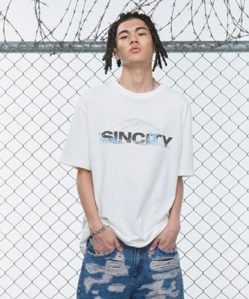 セール Sincity Water Anarchy Cat T Shirt Tシャツ カットソー Sincity シンシティ のファッション通販 Zozotown