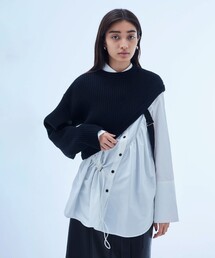 UNITED TOKYO | リンガーハーフニットベスト(ニット/セーター)