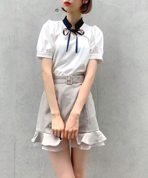 TITTY&CO. | ヘムチュールフリルスカート(スカート)