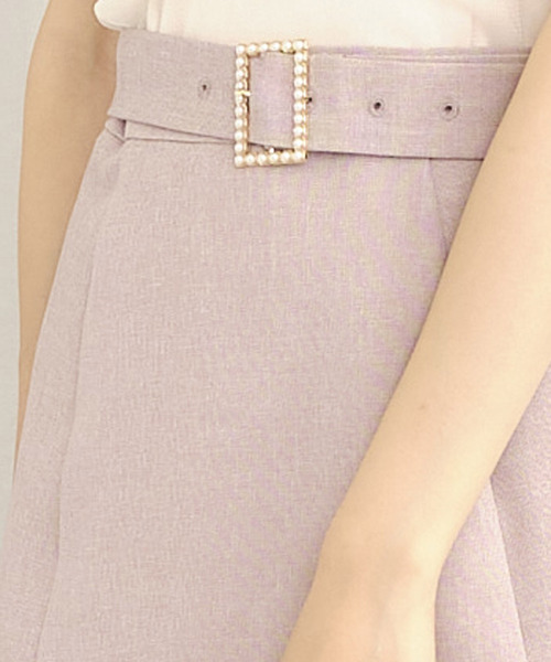 TITTY&CO.（ティティーアンドコー）の「ヘムチュールフリルスカート（スカート・レディース・ブラック/ベージュ/ピンク・SMALL/MEDIUM）」の9枚目の写真