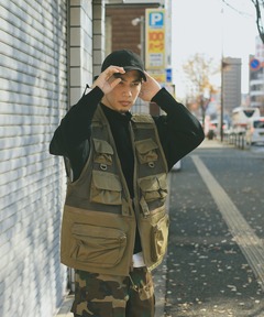 WEB LOGO CROP HOOD ZIP UP（パーカー）｜aeae