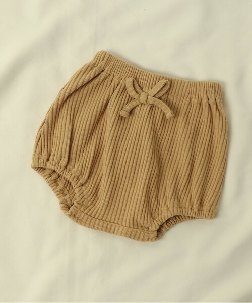 apres les cours（アプレレクール）の「WEB限定 リブブルマ（その他ベビーウェア・キッズ・アイボリー/イエロー/ブルー/ブラウン/ダークブラウン・80）」の5枚目の写真