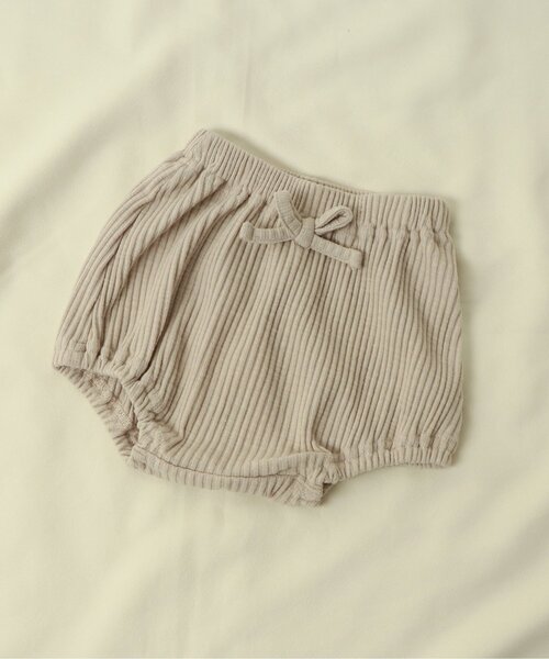 apres les cours（アプレレクール）の「WEB限定 リブブルマ（その他ベビーウェア・キッズ・アイボリー/イエロー/ブルー/ブラウン/ダークブラウン・80）」の2枚目の写真