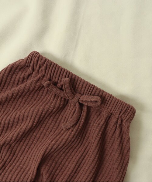 apres les cours（アプレレクール）の「WEB限定 リブブルマ（その他ベビーウェア・キッズ・アイボリー/イエロー/ブルー/ブラウン/ダークブラウン・80）」の16枚目の写真