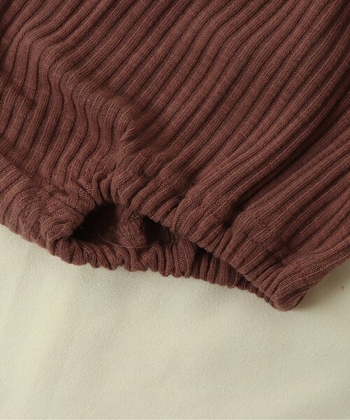 apres les cours（アプレレクール）の「WEB限定 リブブルマ（その他ベビーウェア・キッズ・アイボリー/イエロー/ブルー/ブラウン/ダークブラウン・80）」の18枚目の写真