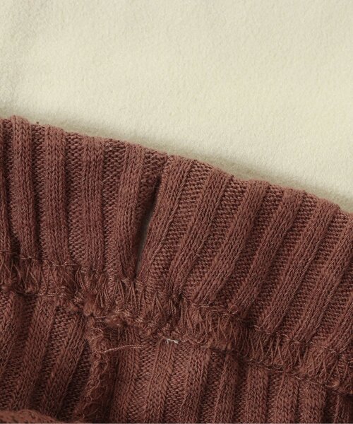 apres les cours（アプレレクール）の「WEB限定 リブブルマ（その他ベビーウェア・キッズ・アイボリー/イエロー/ブルー/ブラウン/ダークブラウン・80）」の19枚目の写真