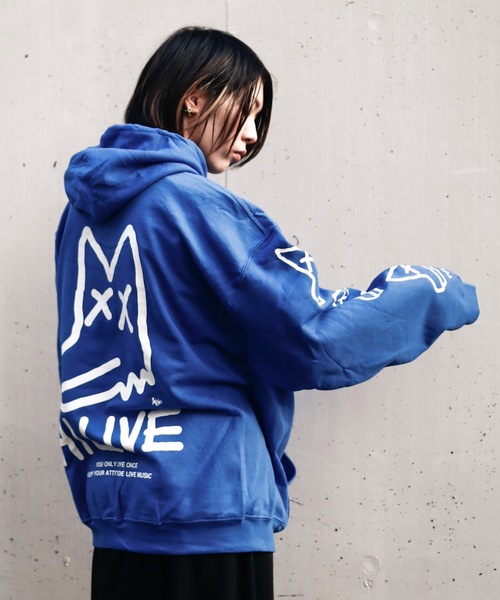 AFYF（エーエフワイエフ）の「AFYF GILDAN BODYSOUVENIR HOODED SW1/ビッグシルエット ギルダンボディ スーベニア フードスウェット/ビックプルオーバーパーカー（パーカー・メンズ・ミント/ラベンダー/ホワイト系その他/ブラック系その他/グレー系その他/オレンジ系その他/ホワイト系その他2/ホワイト系その他3/ブラック系その他2/ブラック系その他3/ブラック系その他4/ゴールド/イエロー系その他/レッド系その他/ブルー系その他/ブルー系その他2/ピンク系その他・FREE）」の11枚目の写真