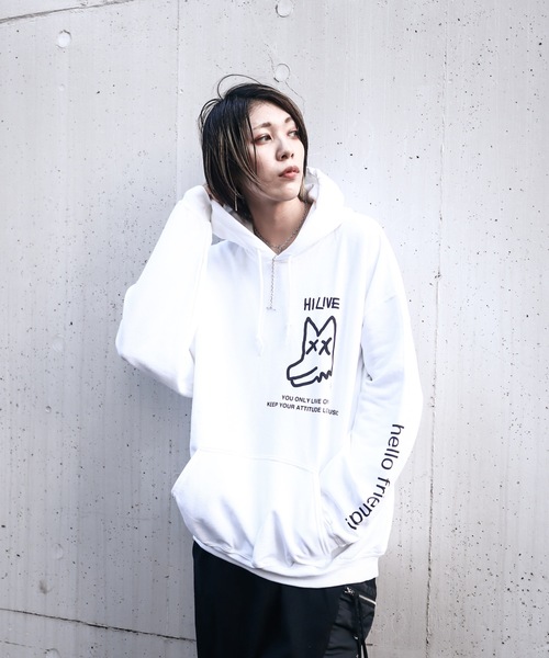 AFYF（エーエフワイエフ）の「AFYF GILDAN BODYSOUVENIR HOODED SW1/ビッグシルエット ギルダンボディ スーベニア フードスウェット/ビックプルオーバーパーカー（パーカー・メンズ・ミント/ラベンダー/ホワイト系その他/ブラック系その他/グレー系その他/オレンジ系その他/ホワイト系その他2/ホワイト系その他3/ブラック系その他2/ブラック系その他3/ブラック系その他4/ゴールド/イエロー系その他/レッド系その他/ブルー系その他/ブルー系その他2/ピンク系その他・FREE）」の22枚目の写真