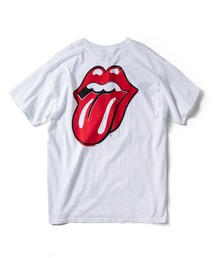 The Rolling Stones 50th Ａnniversary | The Rolling Stones Classic Tongue Hand-Printed Tee【FOURTEEN YEARS OLD】(Tシャツ/カットソー)