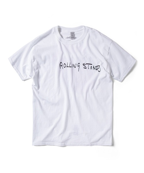 The Rolling Stones 50th Ａnniversary（ザ　ローリングストーンズ）の「The Rolling Stones Classic Tongue Hand-Printed Tee【FOURTEEN YEARS OLD】（Tシャツ/カットソー・メンズ・ホワイト・LARGE/X-LARGE）」の5枚目の写真