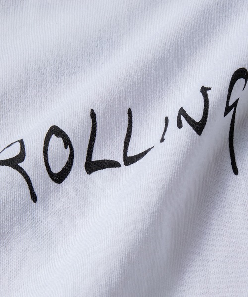 The Rolling Stones 50th Ａnniversary（ザ　ローリングストーンズ）の「The Rolling Stones Classic Tongue Hand-Printed Tee【FOURTEEN YEARS OLD】（Tシャツ/カットソー・メンズ・ホワイト・LARGE/X-LARGE）」の6枚目の写真