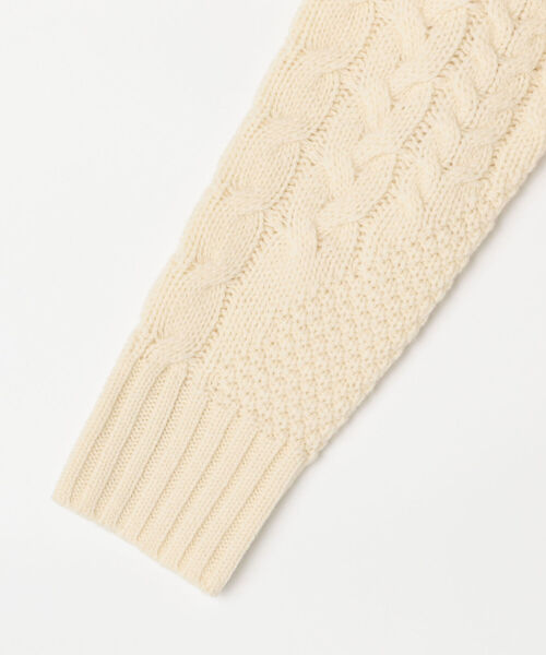 NOLLEY’S（ノーリーズ）の「アラン編みプルオーバーニット（ニット/セーター・レディース・オフホワイト・38）」の15枚目の写真