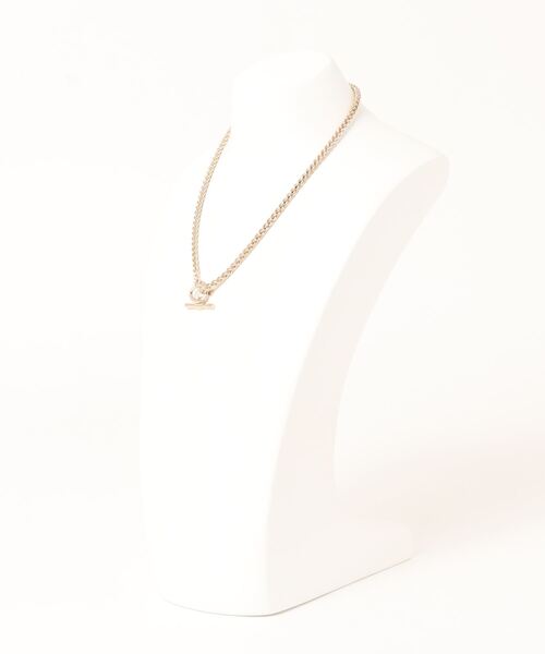 NATURAL BEAUTY BASIC(ナチュラルビューティーベーシック)の「ターラントチェーンショートネックレス(ネックレス・レディース・シルバー/ゴールド・フリ-)」の3枚目の写真
