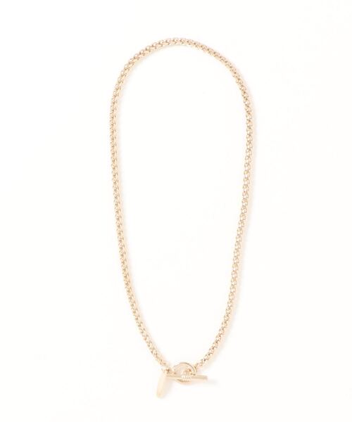 NATURAL BEAUTY BASIC(ナチュラルビューティーベーシック)の「ターラントチェーンショートネックレス(ネックレス・レディース・シルバー/ゴールド・フリ-)」の7枚目の写真