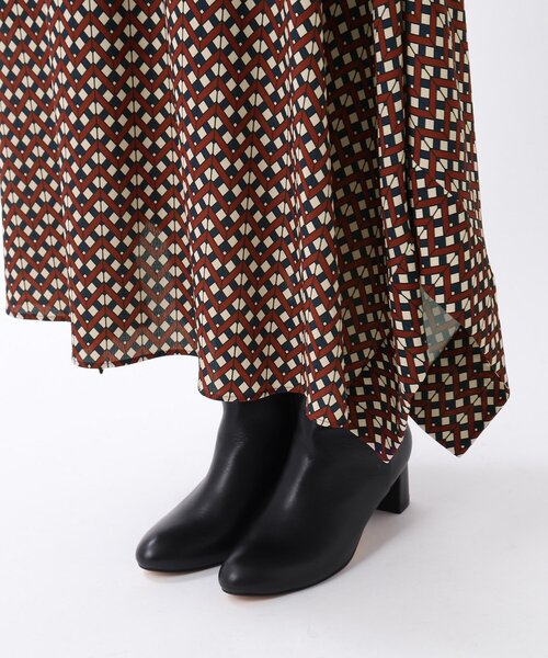 UNTITLED（アンタイトル）の「◆Rattiピエトラ　ペンタゴンフレアスカート【洗える】（スカート・レディース・チャコール/ワイン系・01/02）」の12枚目の写真