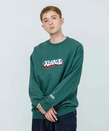 XLARGE | GRAFFITI EMBROIDERY CREWNECK SWEAT(スウェット)