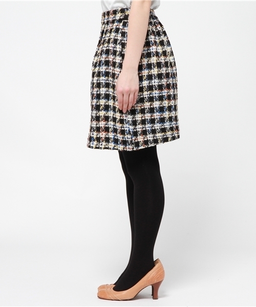 mystic（ミスティック）の「ツイードスカート（スカート・レディース・ブルー/イエロー/ピンク・ﾌﾘ-）」の5枚目の写真