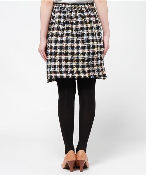 mystic（ミスティック）の「ツイードスカート（スカート・レディース・ブルー/イエロー/ピンク・ﾌﾘ-）」の6枚目の写真