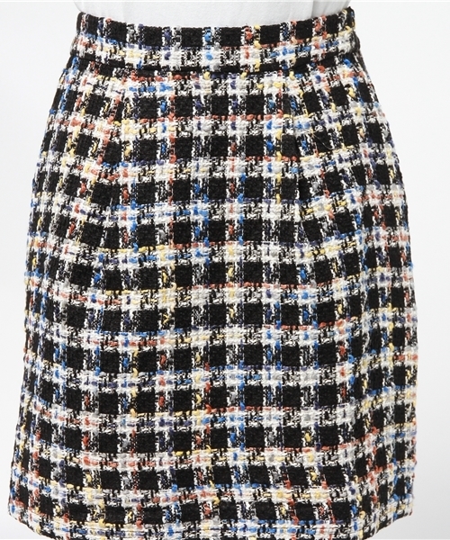 mystic（ミスティック）の「ツイードスカート（スカート・レディース・ブルー/イエロー/ピンク・ﾌﾘ-）」の7枚目の写真