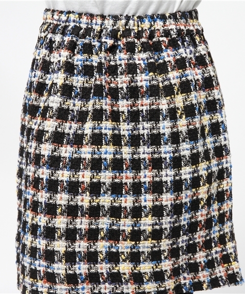 mystic（ミスティック）の「ツイードスカート（スカート・レディース・ブルー/イエロー/ピンク・ﾌﾘ-）」の8枚目の写真