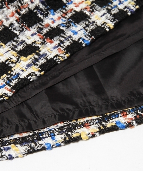 mystic（ミスティック）の「ツイードスカート（スカート・レディース・ブルー/イエロー/ピンク・ﾌﾘ-）」の11枚目の写真